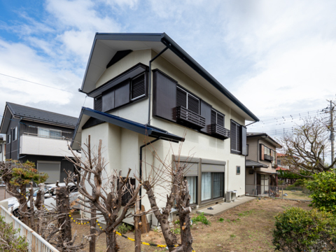 鳩山町　屋根塗り替え施工事例　ニュータウン