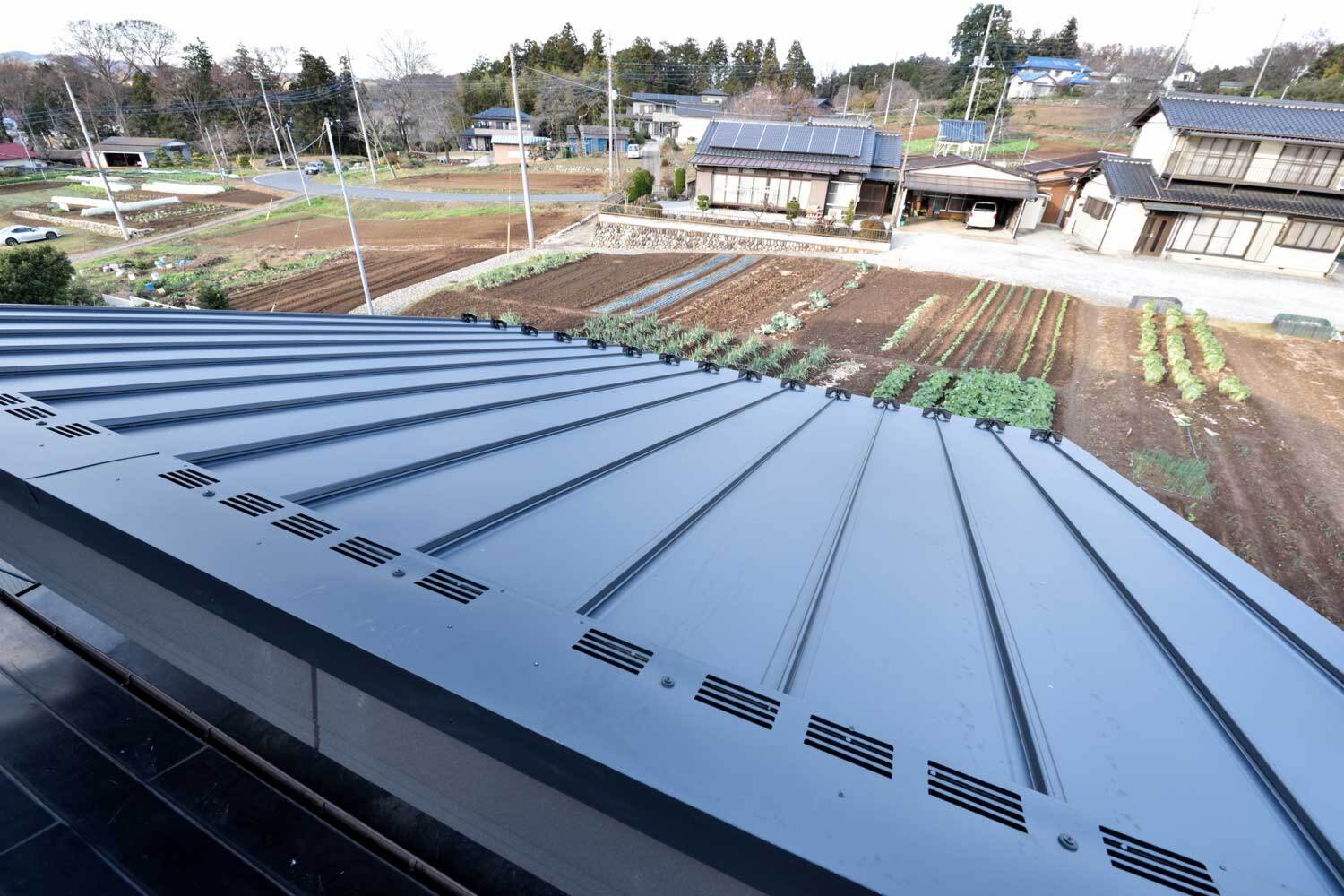 鳩山町　リフォーム・リノベーション　屋根　たてはぜ葺き　共和木材