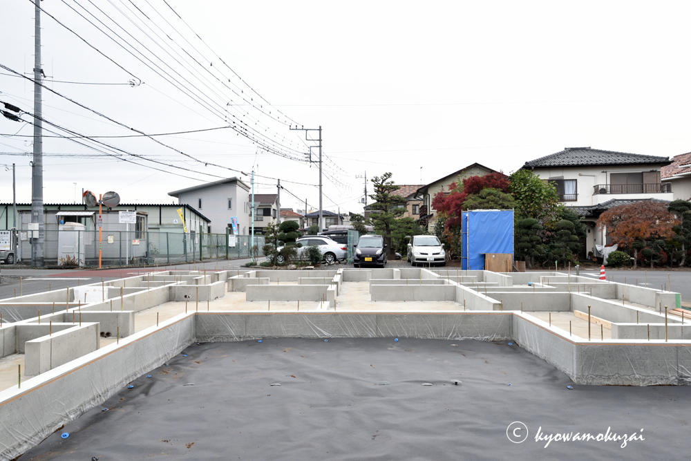 鶴ヶ島市　注文住宅　配筋検査　基礎工事
