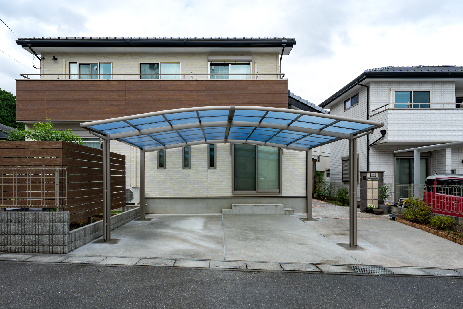 毛呂山町　カーポート施工　確認申請済