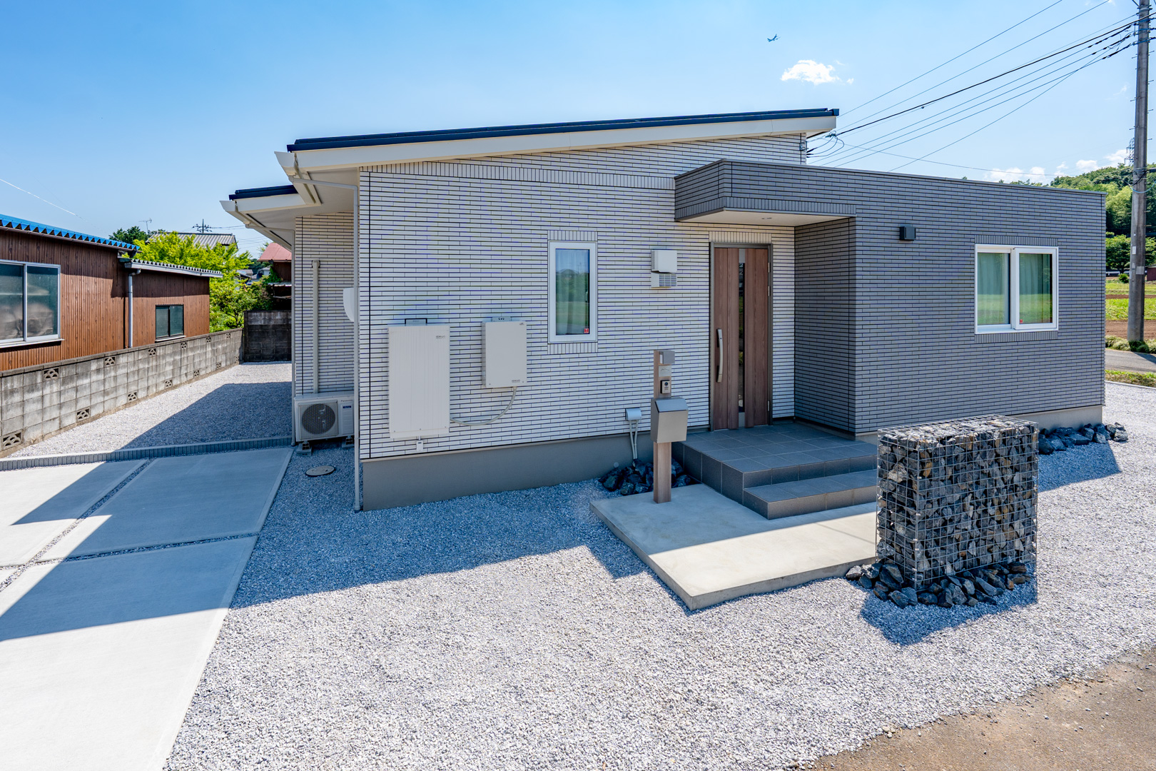 鳩山町　新築外構エクステリア