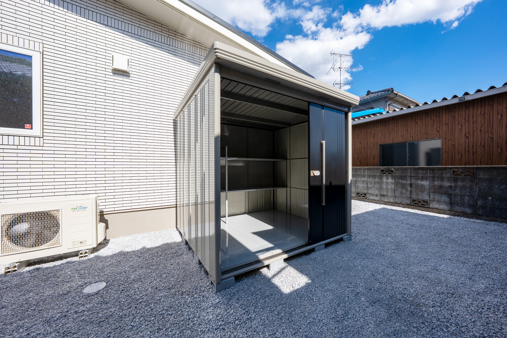 タクボ物置　鳩山町　施工業者